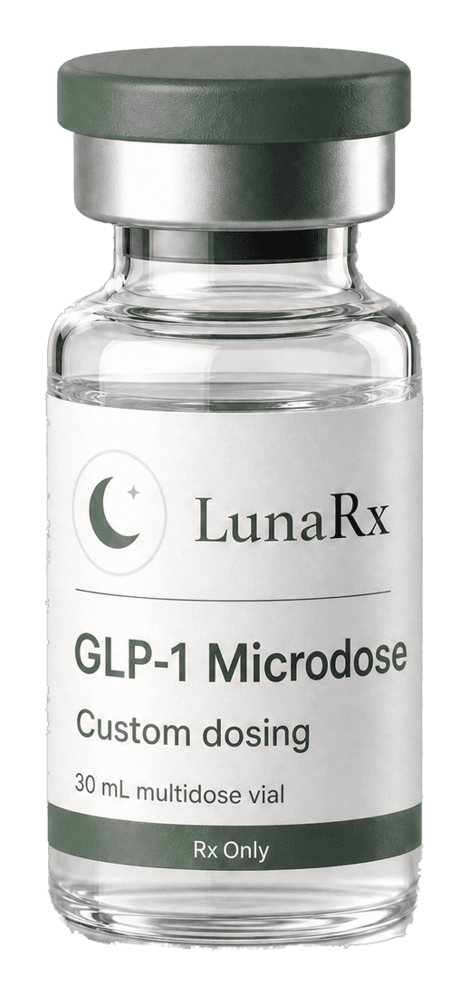 GLP-1 Microdose — LunaRx vial